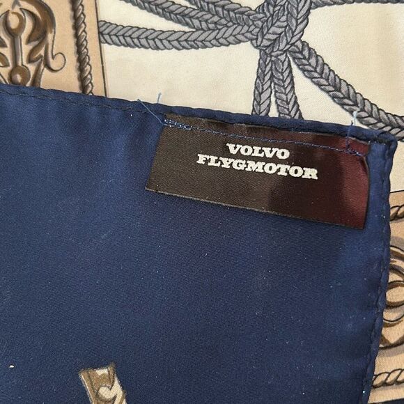 VOLVO FLYGVOLVO Silk Equestrian Scarf - Picture 4 of 6